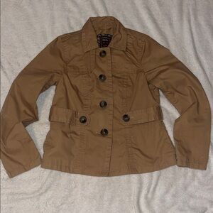 Old Navy khaki jacket. Lightweight. Size S